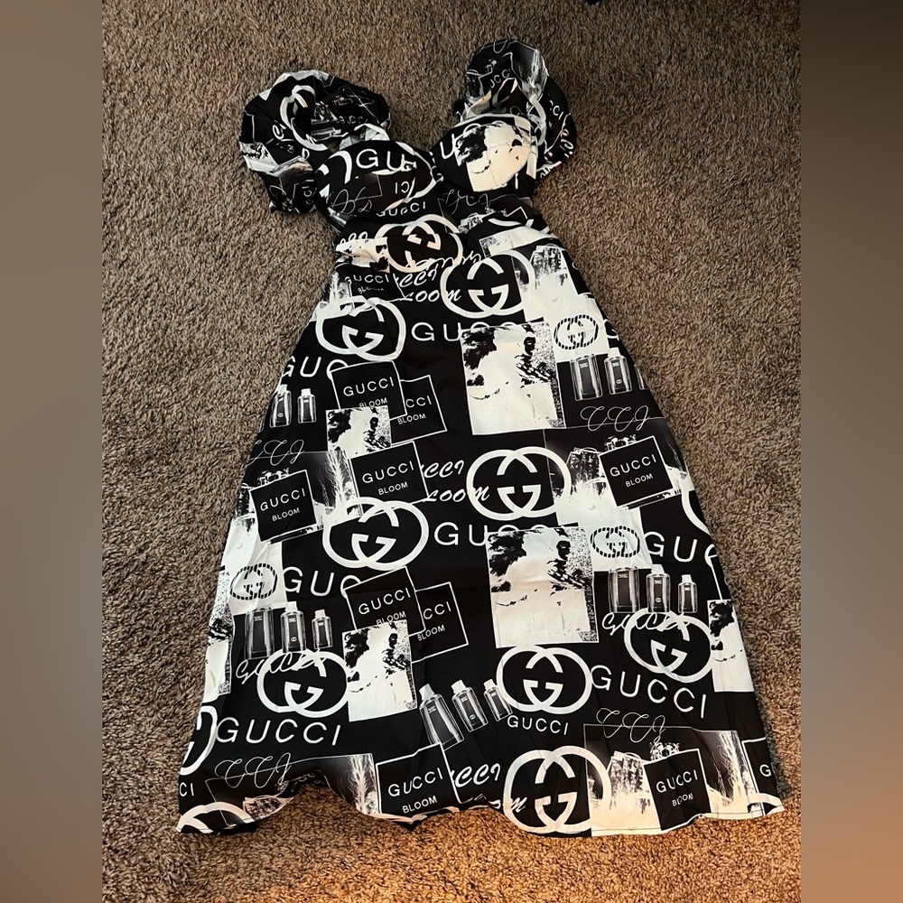 Gucci dress!